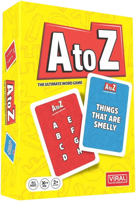 A to Z game box (word game)
