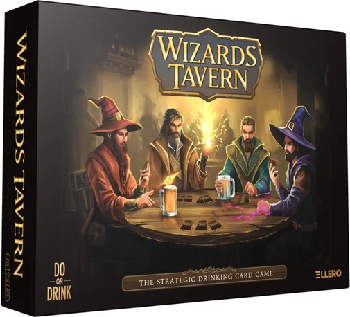 Wizards Tavern game box (strategy drinking game)